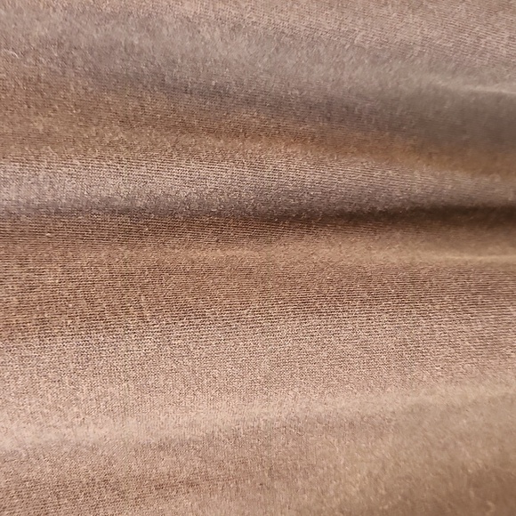 New In Women's Cotton Brown V-Neckline Short Sleeve Dress Size S - Picture 6 of 9